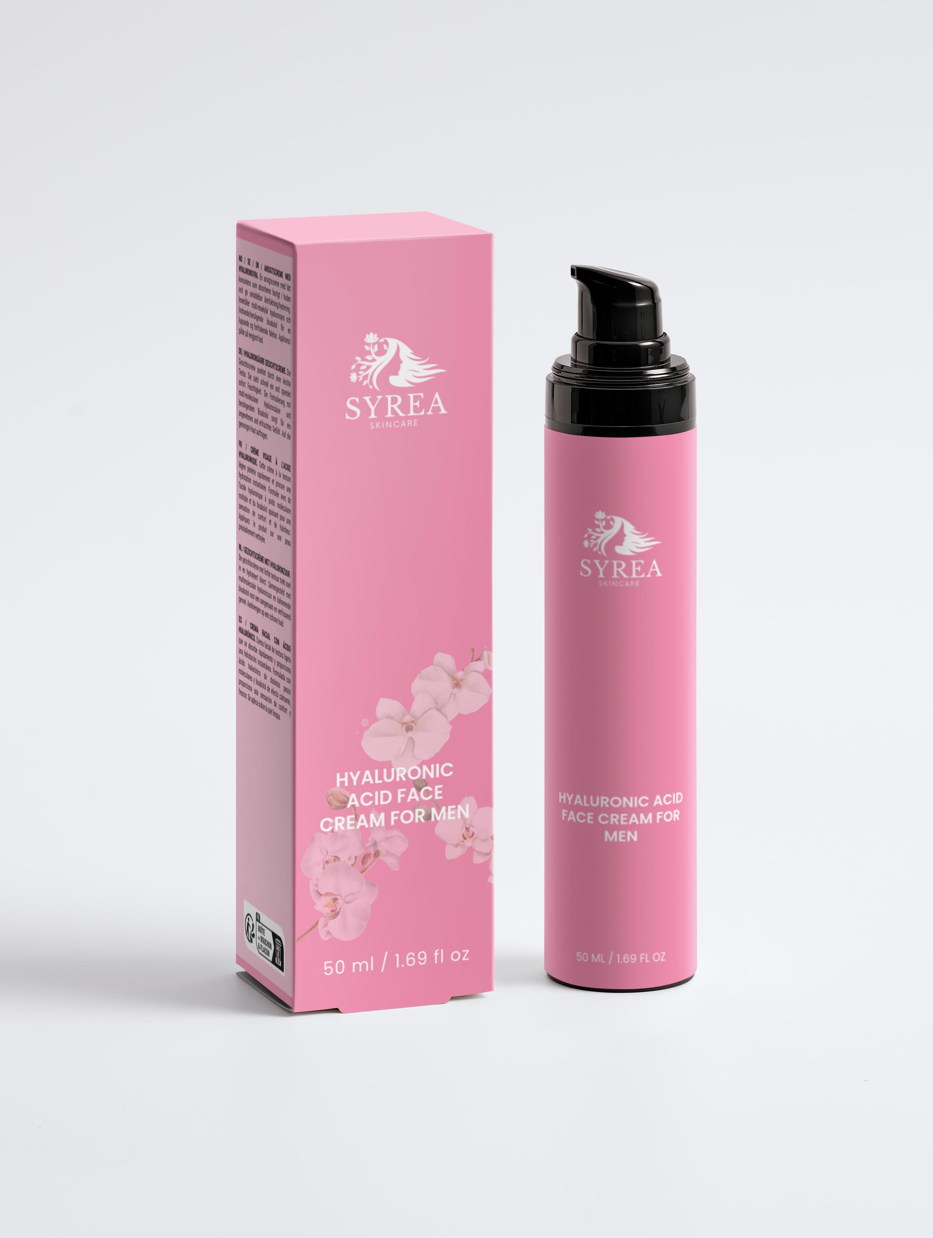 Hyaluronic Acid Face Cream for Men