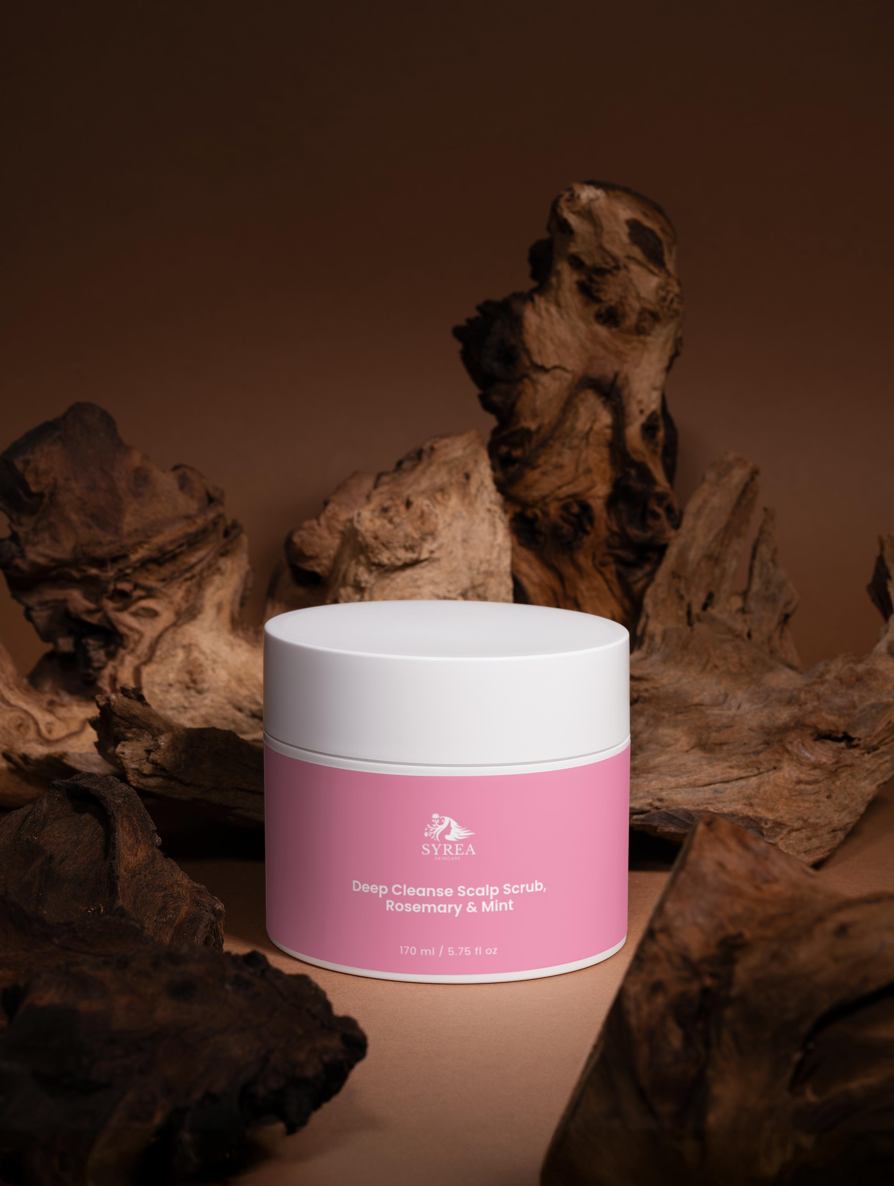 Deep Cleanse Scalp Scrub, Rosemary & Mint