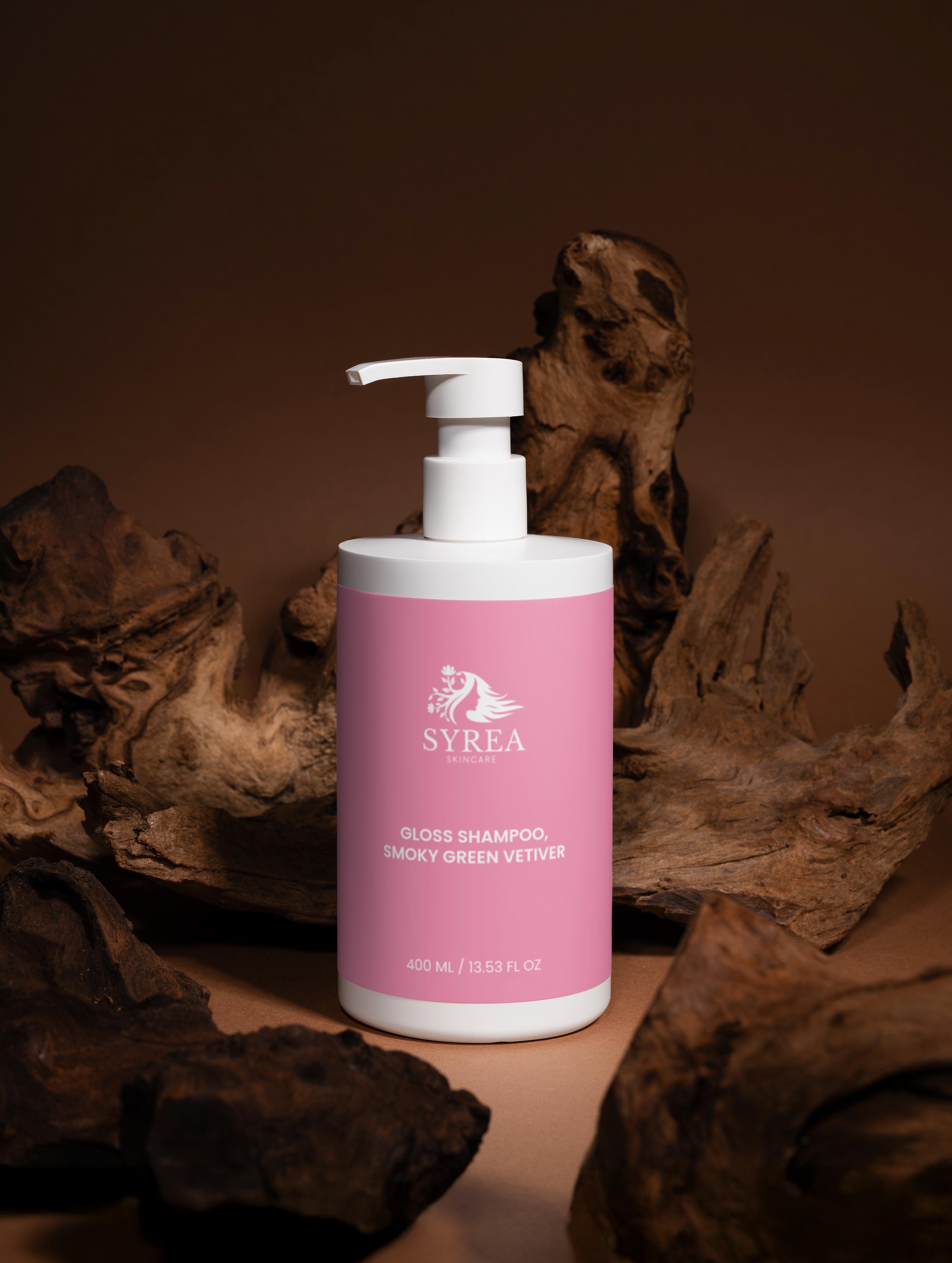 Gloss Shampoo, Smoky Green Vetiver